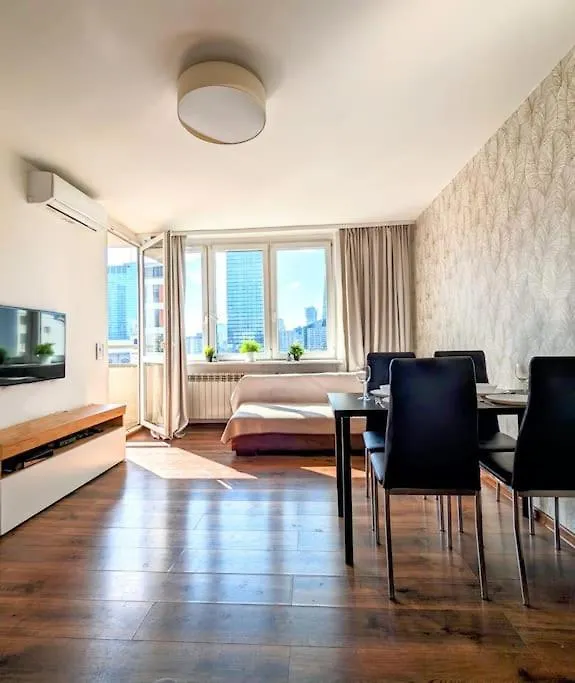 2-Rm. Skyline View. Center. Apartment Warsaw