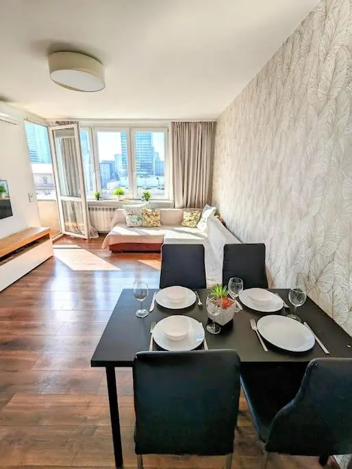 2-Rm. Skyline View. Center. Apartment Warsaw